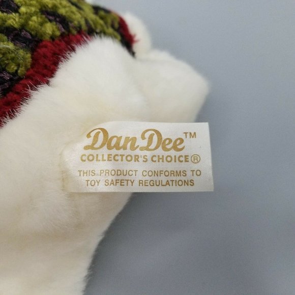 Dan Dee Polar Bear Plush 8" Stuffed Animal Crochet - Picture 9 of 10